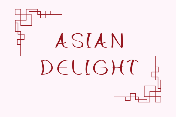 Asian Delight: A Friendly Handwritten Font for Real Business Branding