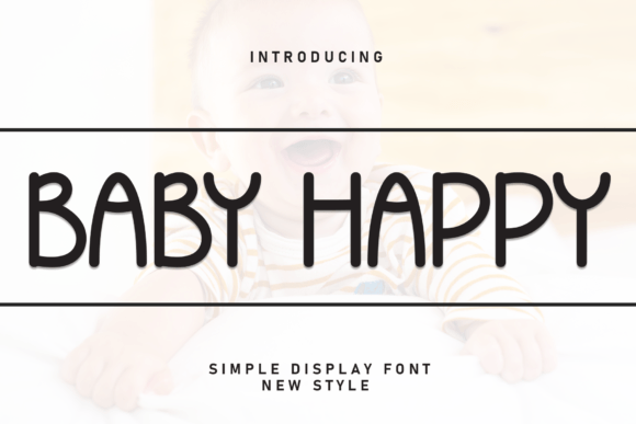 Baby Happy Typeface: A Sweet Display Font for Web Design