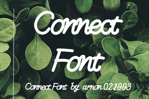 Connect: A Thoughtful Script Font for Editorial Warmth