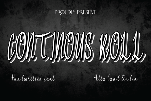 Continous Roll: The Script Typeface That Elevates Campaign Visuals