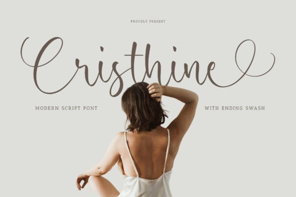 Cristhine: A Handwritten Font That Feels Like It Belongs