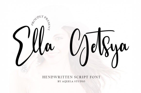 Ella Getsya: A Handwritten Font That Feels Like Your First Sketch