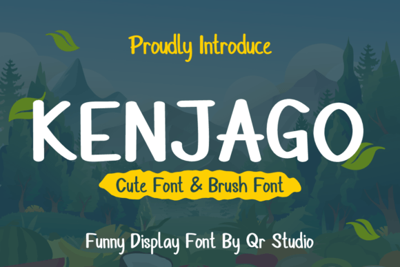 Kenjago: A Sweet Handwritten Font for Crafters and Sellers