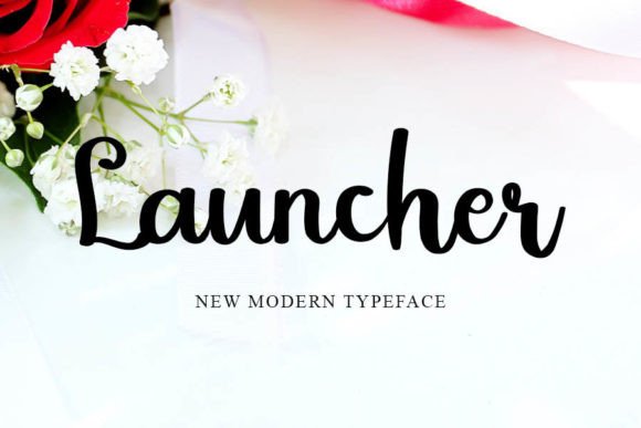 Launcher: A Handwritten Font for Distinctive Web Design