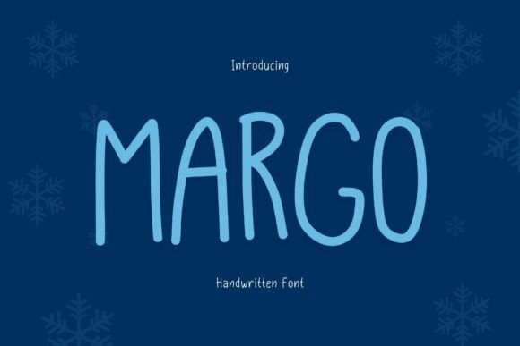 Margo: A Playful Handwritten Typeface for Digital Branding