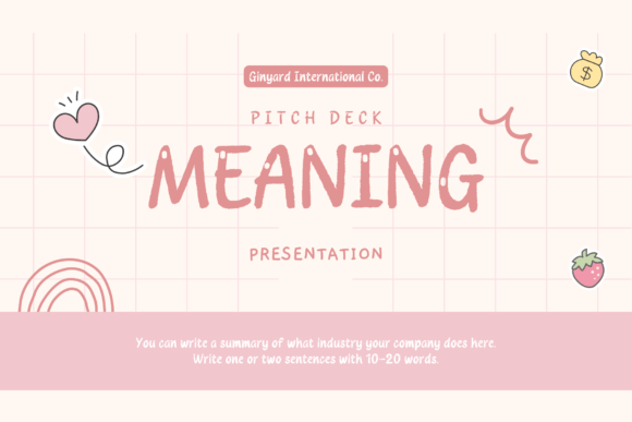 Meaning: A Script Font That Makes Your Brand Feel Thoughtful