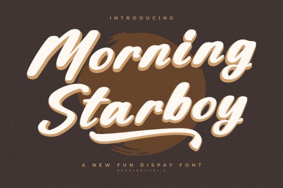 Morning Starboy: A Handwritten Font That Makes Your Brand Feel Human