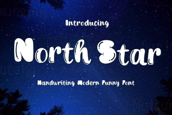 North Star: A Playful Handwritten Font for Joyful Brand Identities