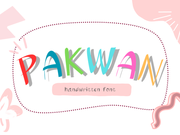 Pakwan: A Handwritten Script Font with Real Brand Personality
