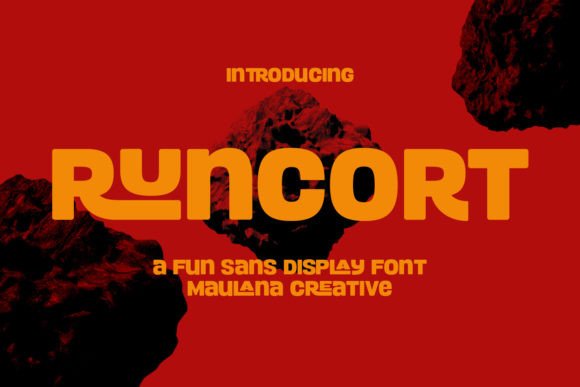 Runcort: A Bold, Multilingual Display Font for Digital Design