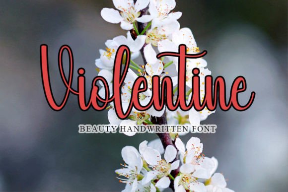 Violentine: A Handwritten Font That Feels Like a Quiet Conversation