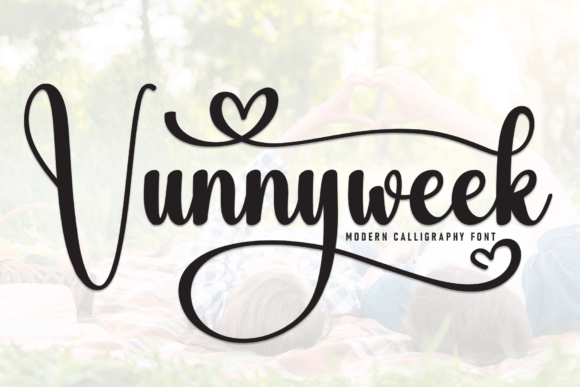 Vunnyweek: The Handwritten Typeface That Brings Warmth to Web Design