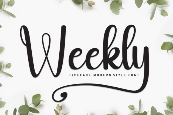 Weekly: A Friendly Handwritten Font That Makes Campaigns Feel Human