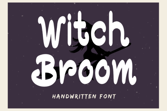 Witch Broom Font: A Playful, Readable Script for Handmade Labels & Halloween Designs