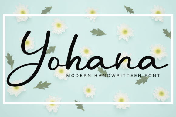 Yohana: The Friendly Handwritten Typeface for Authentic Branding