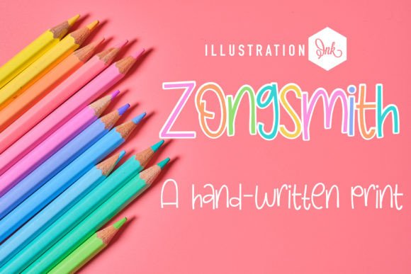 Zong Smith: A Whimsical Handwritten Typeface for Bold Branding